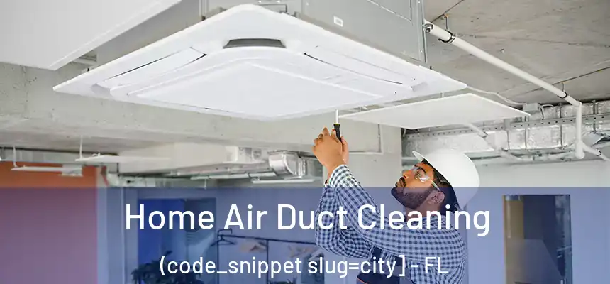  Home Air Duct Cleaning (code_snippet slug=city] - FL